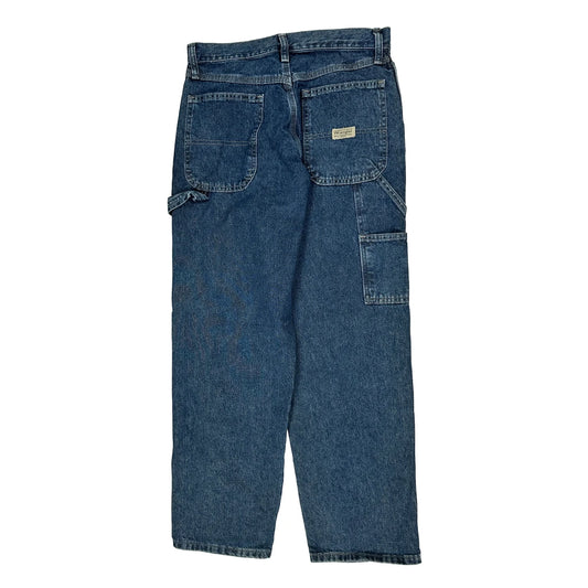 Wrangler Carpenter Jeans - 30W 30L Blue Cotton