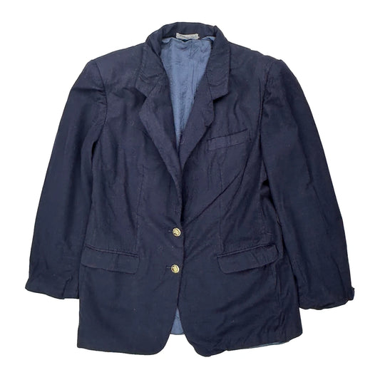 Burberry Blazer - Large Navy Linen