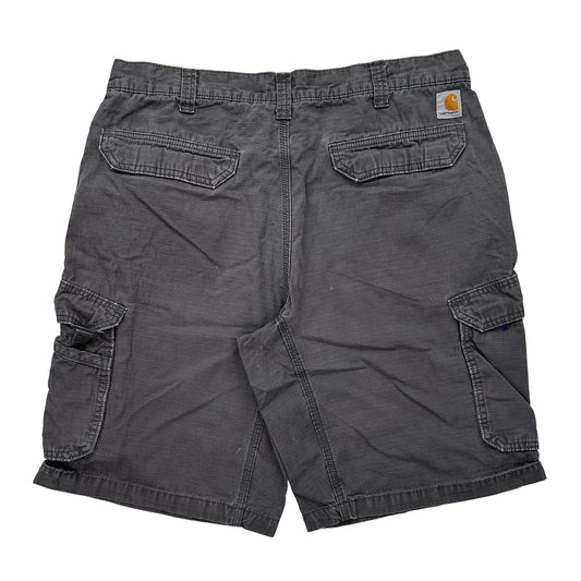 Carhartt Cargo Shorts - 36W 10L Grey Cotton