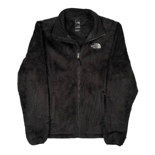 Vintage The North Face Fleece Jacket - Large Black Polyester