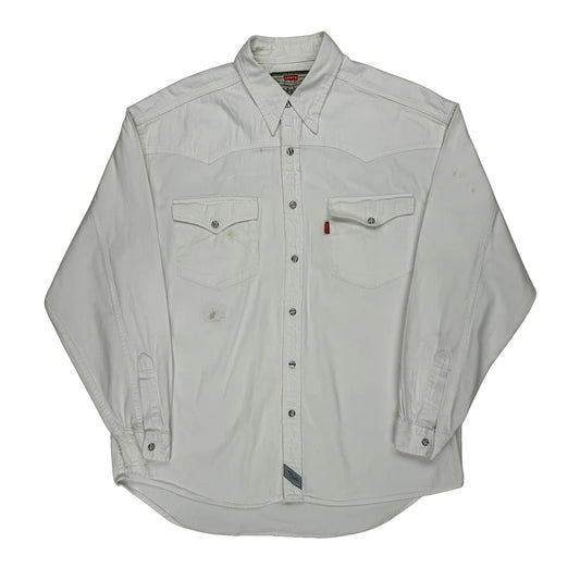 Levis Shirt - Large White Cotton