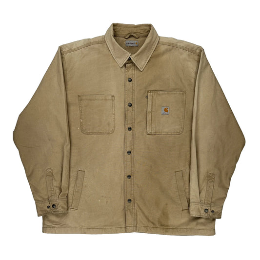 Carhartt Jacket - 2XL Beige Cotton