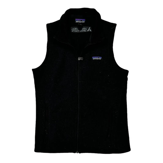 Patagonia Fleece Jacket - Small Black Polyester