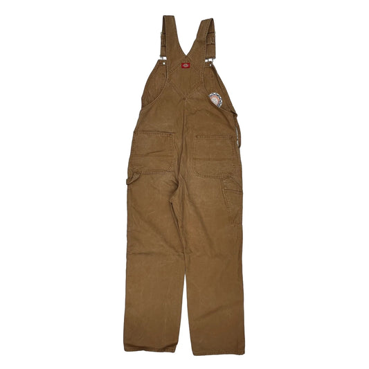 Dickies Dungarees - 38″ Waist Brown Cotton