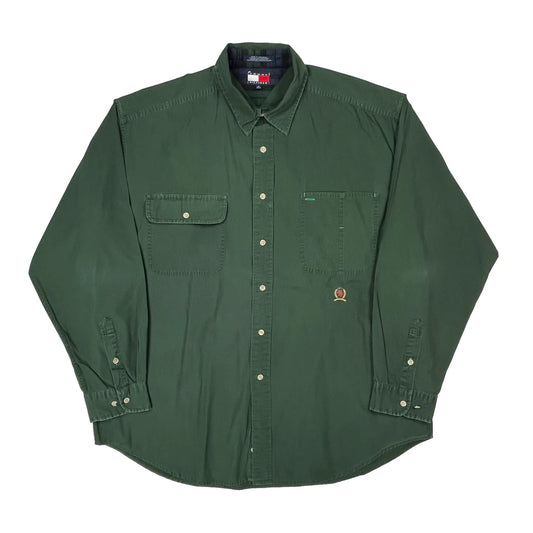 Tommy Hilfiger Shirt - XL Green Cotton