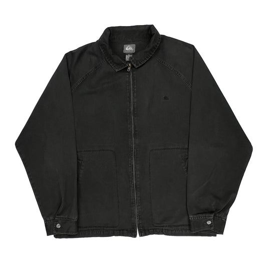 Quiksilver Jacket - XL Black Cotton