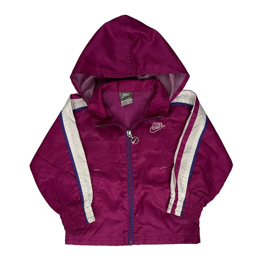 Age 2T Nike Windbreaker - 2XS Pink Polyester