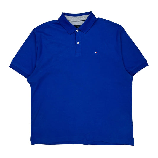 Tommy Hilfiger Polo Shirt - XL Blue Cotton