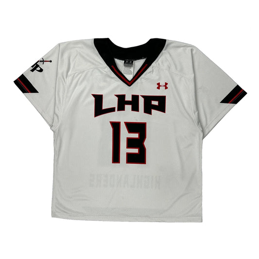 Highlanders Under Armour Football Jersey - Large White Polyester