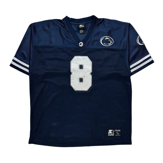 Penn State Starter College Jersey - Large Navy Polyester