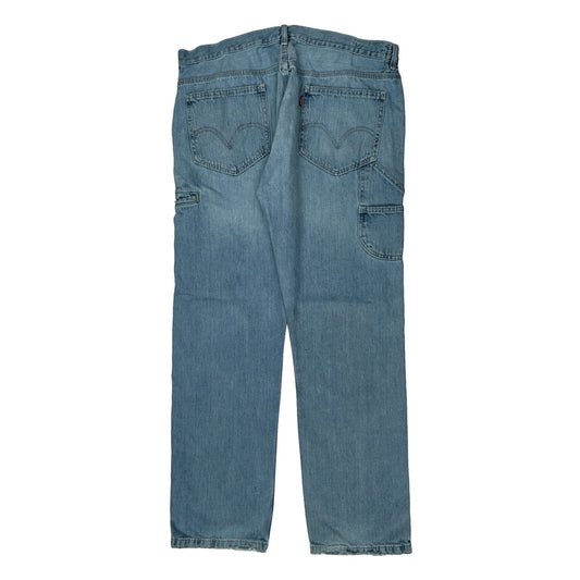 Levis Carpenter Jeans - 36W 33L Light Wash Cotton