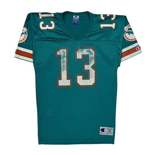 Miami Dolphins Champion Football Jersey - Medium Green Polyester