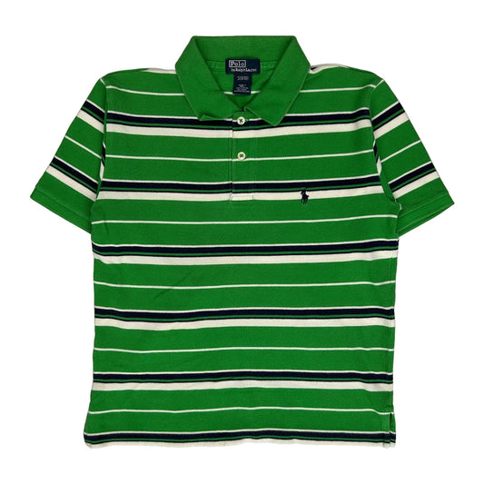 Age 8-10 Polo By Ralph Lauren Polo Shirt - Small Green Cotton