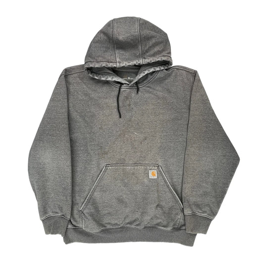 Carhartt Hoodie - XL Grey Cotton