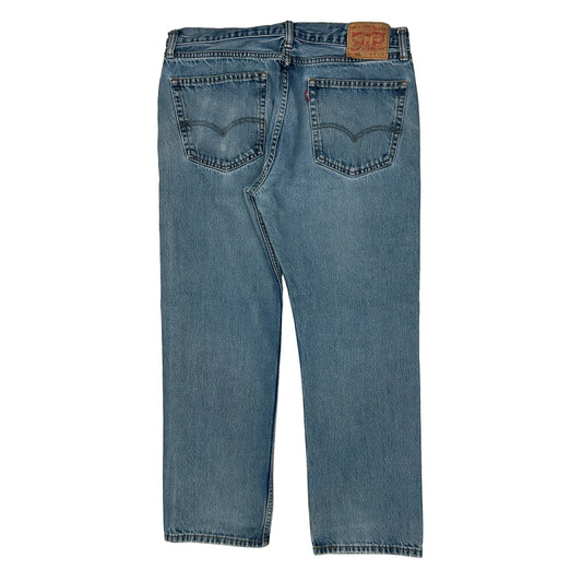 505 Levis Jeans - 36W 29L Light Wash Denim