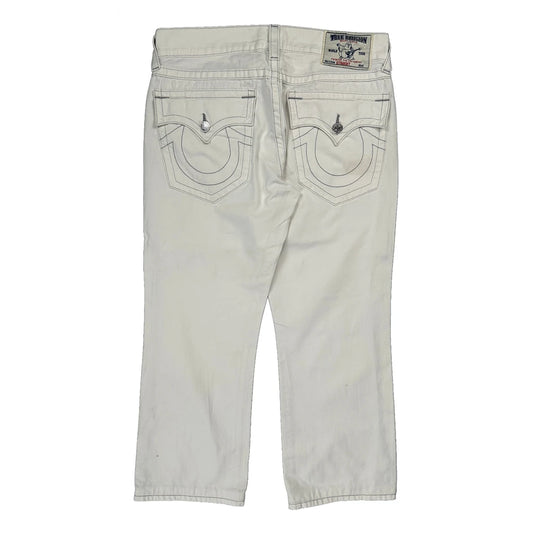 True Religion Jeans - 36W 27L White Cotton