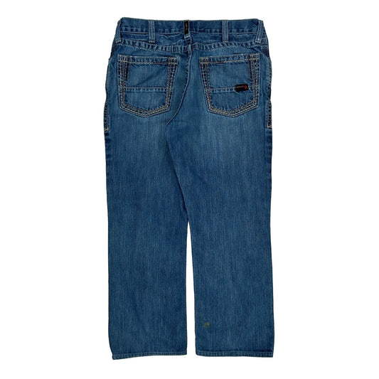 Ariat Boot Cut Jeans - 32W 29L Blue Cotton