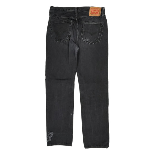 Levis Jeans - 32W 32L Black Cotton