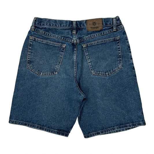 Wrangler Baggy Denim Shorts - 31W 8L Blue Cotton