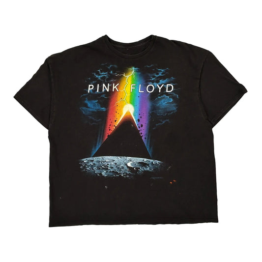 Pink Floyd Liquid Blue Band T-Shirt - 2XL Black Cotton