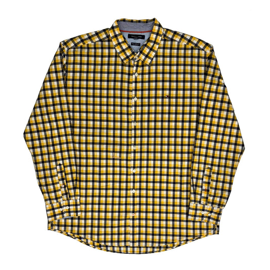Tommy Hilfiger Checked Shirt - 2XL Multicoloured Cotton