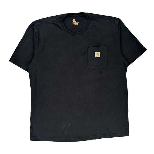 Carhartt T-Shirt - XL Black Cotton