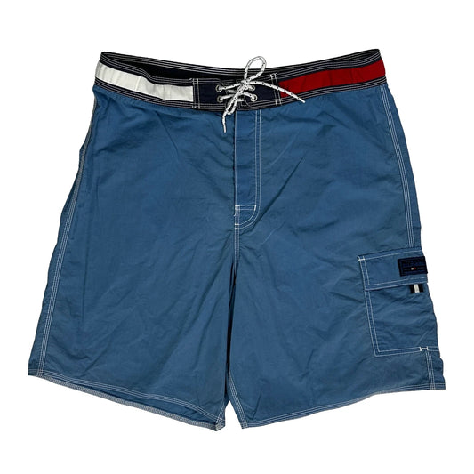 Tommy Hilfiger Board Cargo Shorts - Largew 9L Blue Nylon