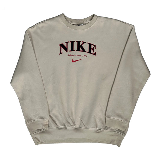 Nike Sweatshirt - XL Cream Cotton