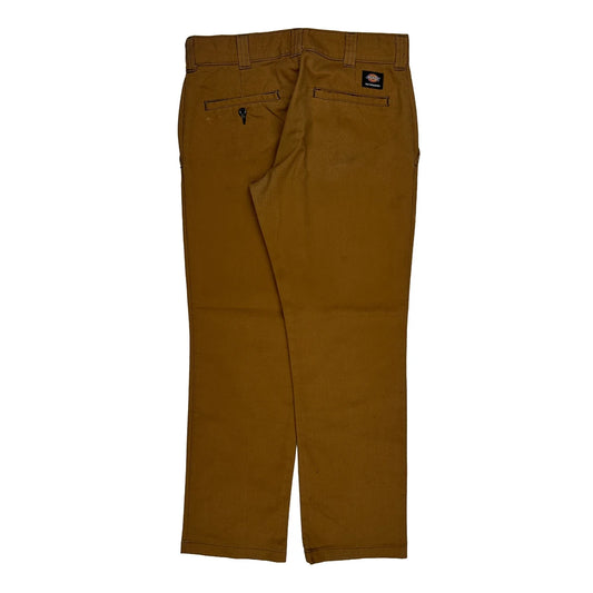 Vintage Dickies Chinos - 30W 30L Brown Polyester Blend