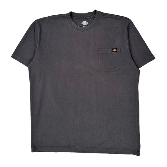Dickies Tall T-Shirt - XL Grey Cotton