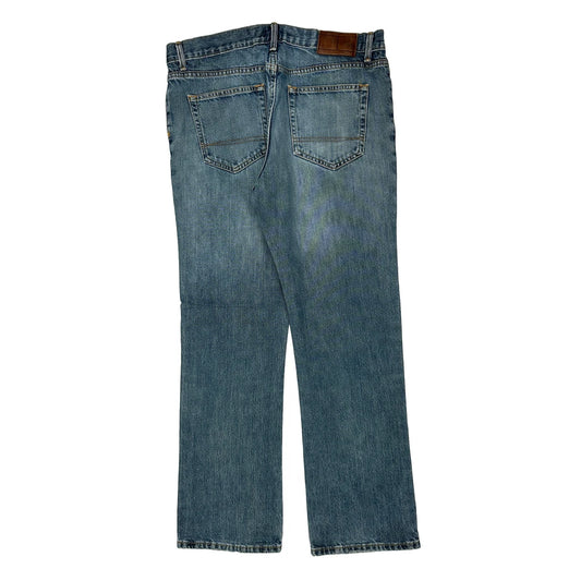 Tommy Hilfiger Boot Cut Jeans - 36W 32L Light Wash Denim
