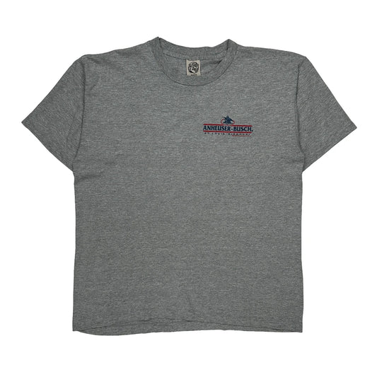 Vintage Anheuser-Busch Eagle Single Stitch T-Shirt - XL Grey Cotton