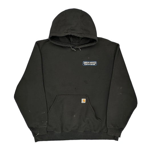 Carhartt Hoodie - 2XL Black Cotton