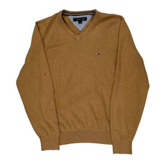 Tommy Hilfiger Jumper - Medium Brown Cotton