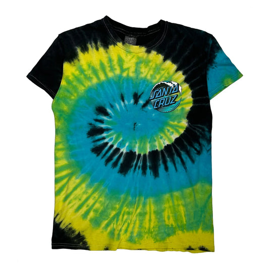 Santa Cruz Tie-Dye T-Shirt - Medium Multicoloured Cotton