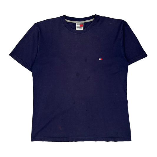 Tommy Hilfiger T-Shirt - Medium Navy Cotton