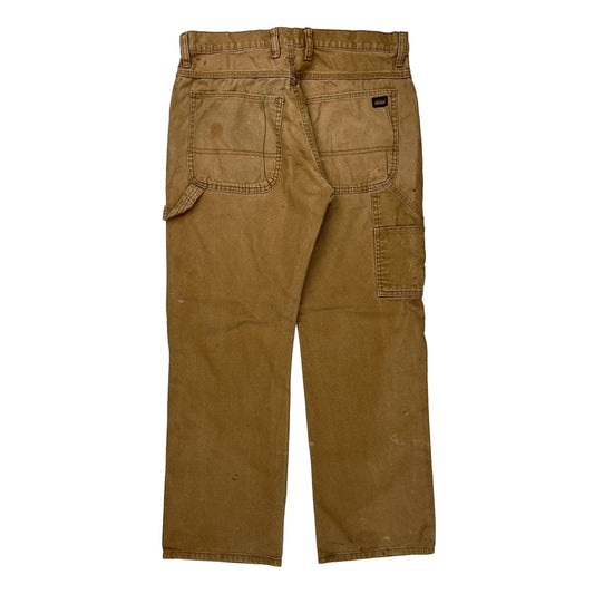 Carhartt Carpenter Trousers - 32W 30L Brown Cotton