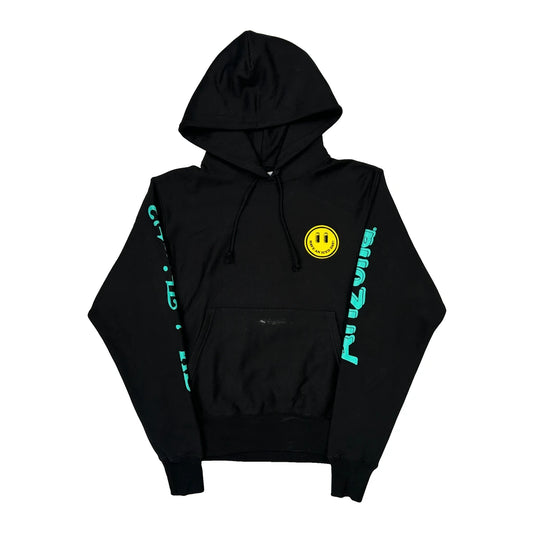 Reverse Weave Champion Arizona Hoodie - Small Black Cotton