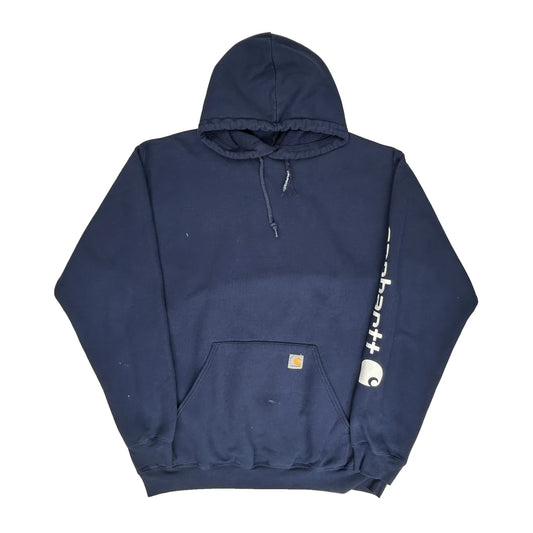 Carhartt Tall Hoodie - XL Navy Cotton Blend