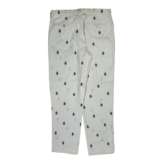 Polo By Ralph Lauren Chinos - 34W 27L White Cotton