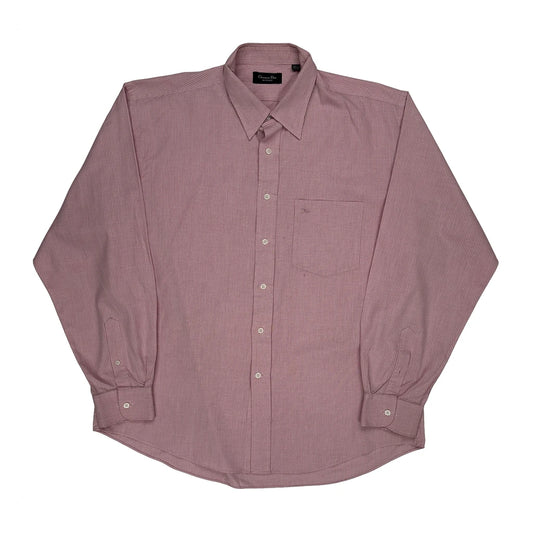 Christian Dior Shirt - XL Pink Cotton Blend
