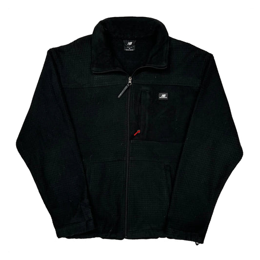 New Balance Fleece Jacket - Medium Black Polyester
