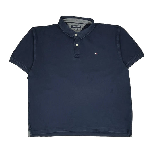 Tommy Hilfiger Polo Shirt - XL Navy Cotton