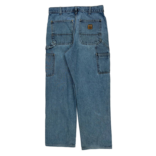 Carhartt Carpenter Jeans - 31W 30L Blue Denim