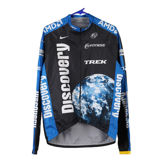 Vintage black Cycling Nike Track Jacket - mens small