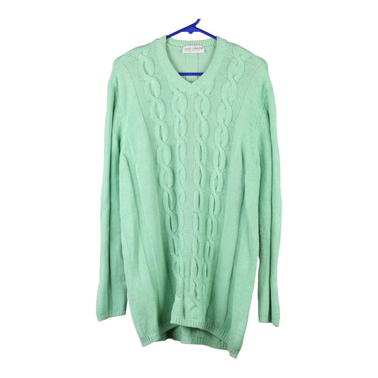 Vintage green Unbranded Jumper - mens large