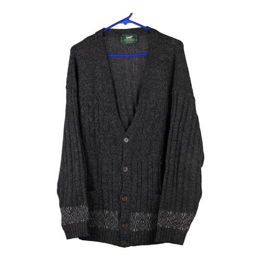 Vintage grey Unbranded Cardigan - mens xxx-large