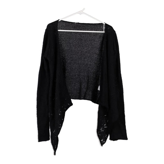 Vintage black Unbranded Cardigan - womens medium