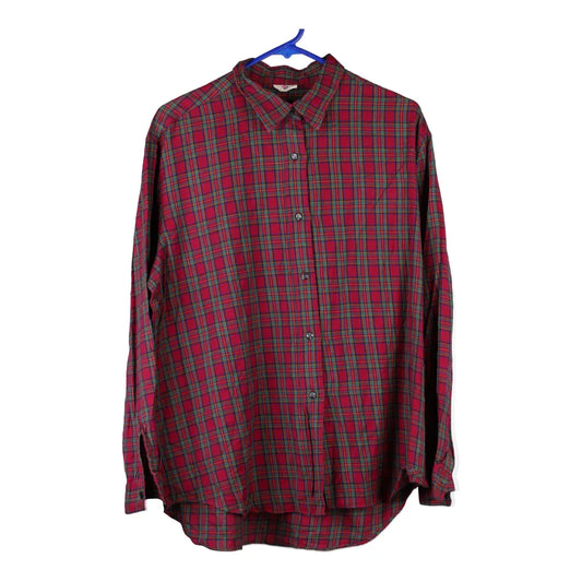 Vintage red Unbranded Flannel Shirt - womens medium