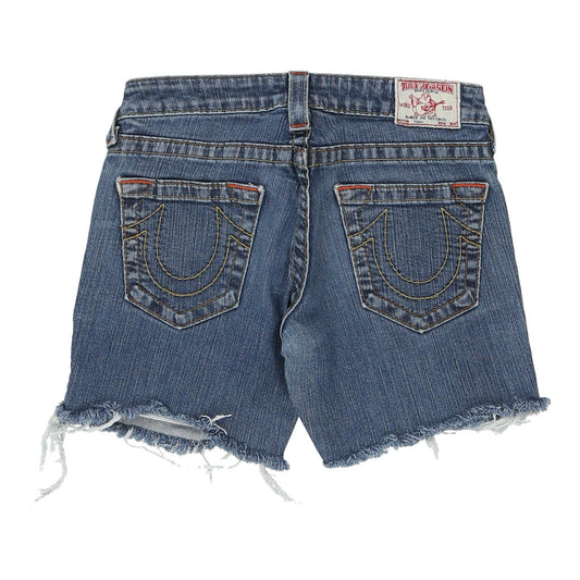 Vintage blue Made in USA Tony True Religion Denim Shorts - womens 28" waist